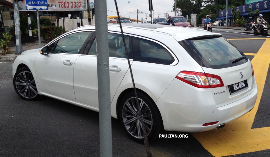 Peugeot 508 GT wagon with Malaysian plates spotted CariGold Forum