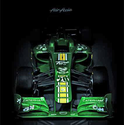 Caterham F1 unveils 2012 car – the Renault powered CT01